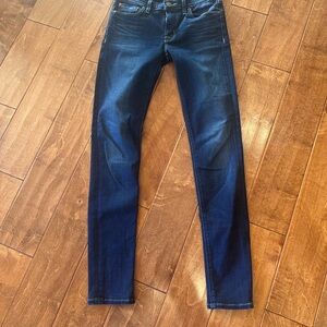 Hudson Jeans Women's Dark Blue Skinny Jeans